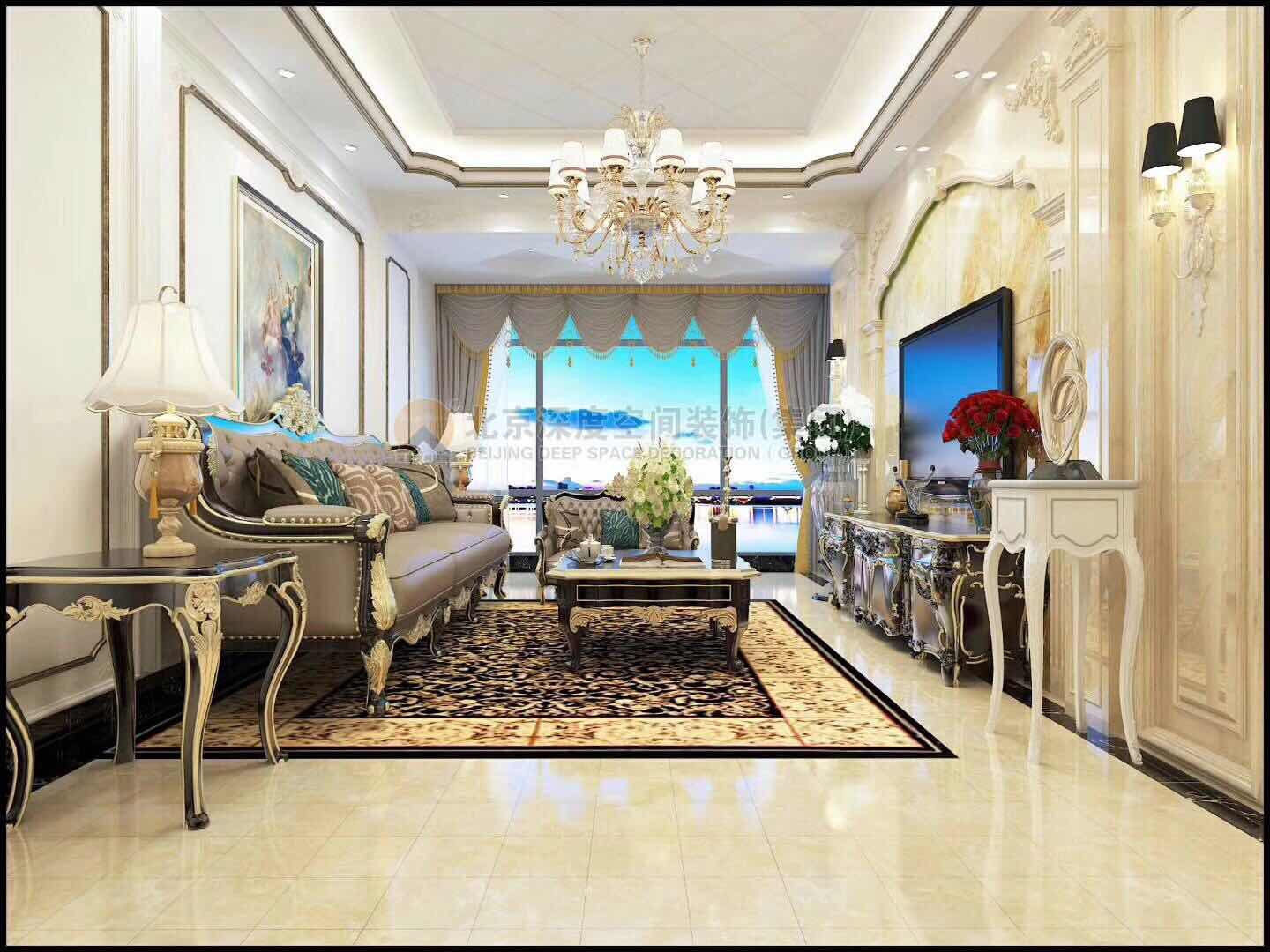 旧房装修预算效果图